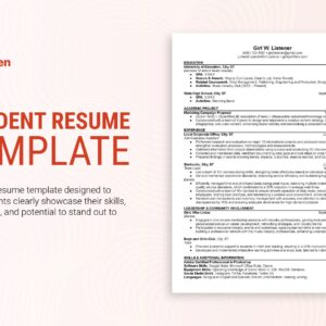 Student Resume